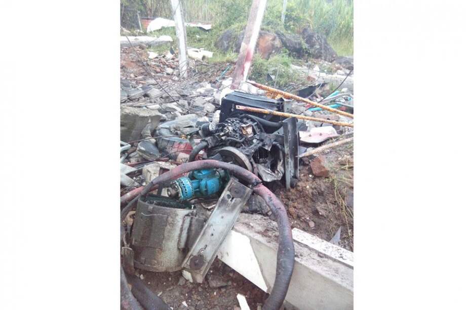 Atentado de las Farc en colegio de población del Huila