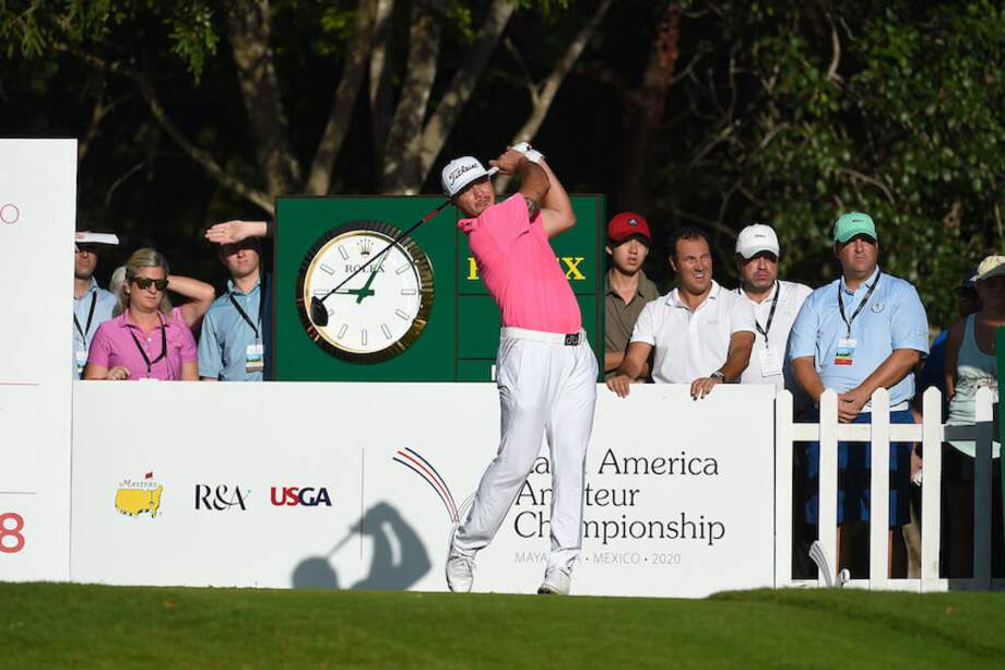El golfista antioqueño, uno de los mejores del país en esta disciplina.