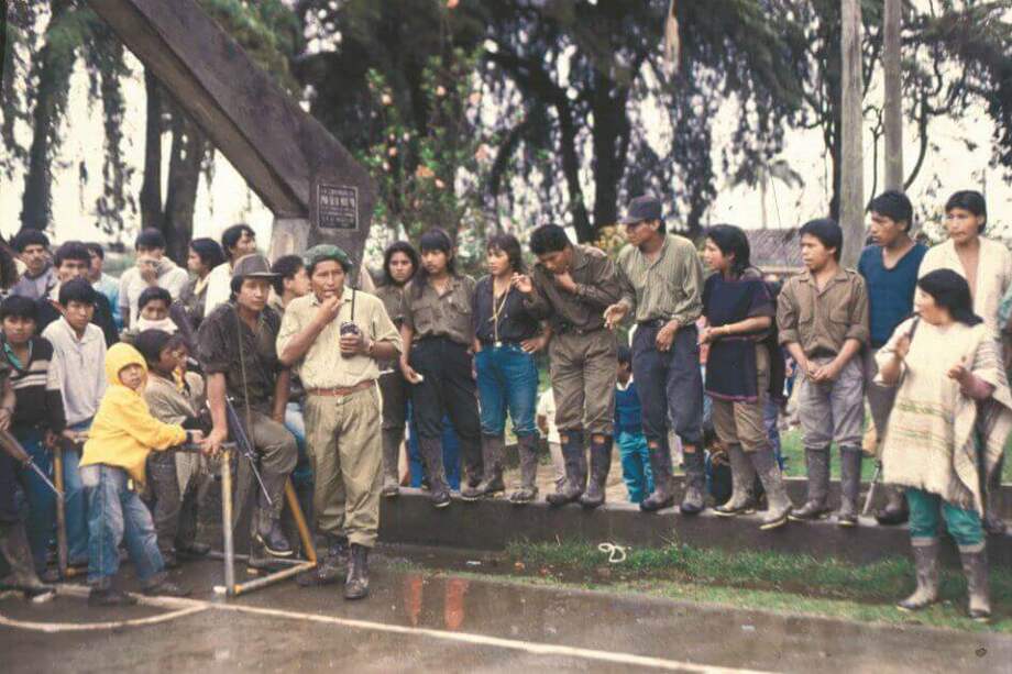 El Movimiento Armado Quintín Lame surgió en los años 80 inspirado en la figura legendaria de Quintín Lame, líder indígena del siglo XX. / Archivo