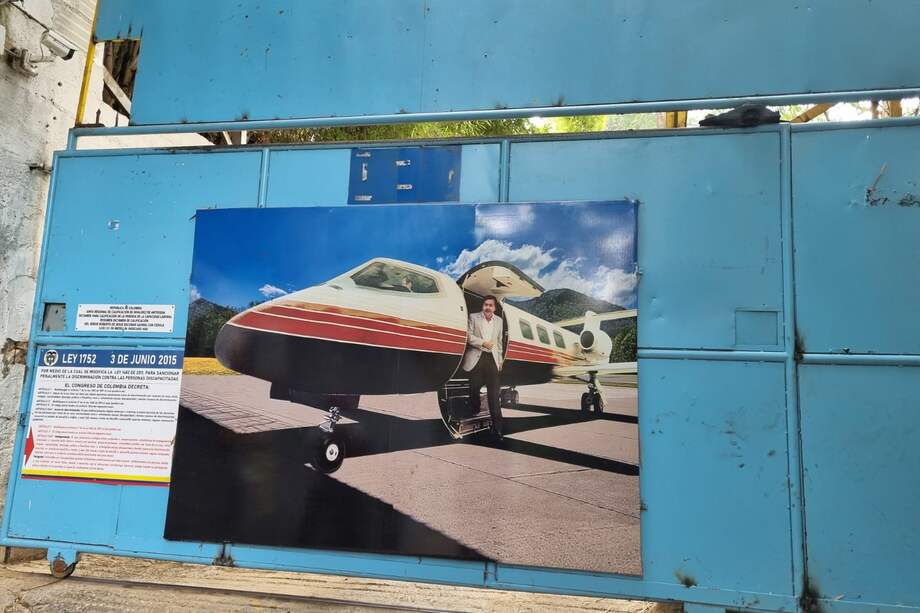 El inmueble era administrado por Roberto Escobar Gaviria, hermano del fallecido líder criminal.