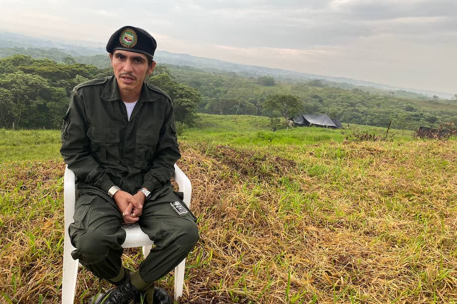 Andrey Avendaño, jefe del Frente 33 y uno de los mandos del Estado Mayor Central de las FARC EP.