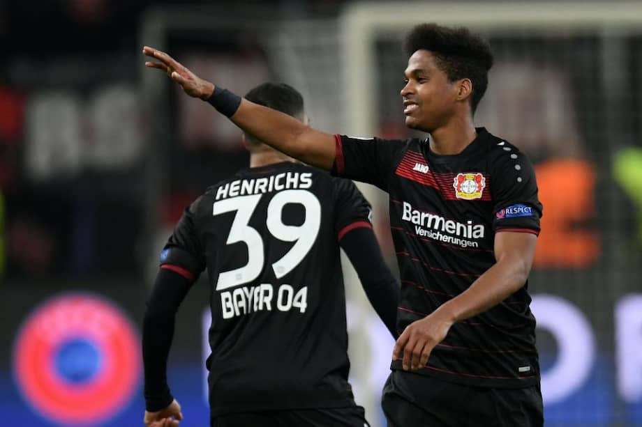 Wendell celebra un gol ante el Mónaco en la sexta jornada de la Liga de Campeones. Foto: AFP