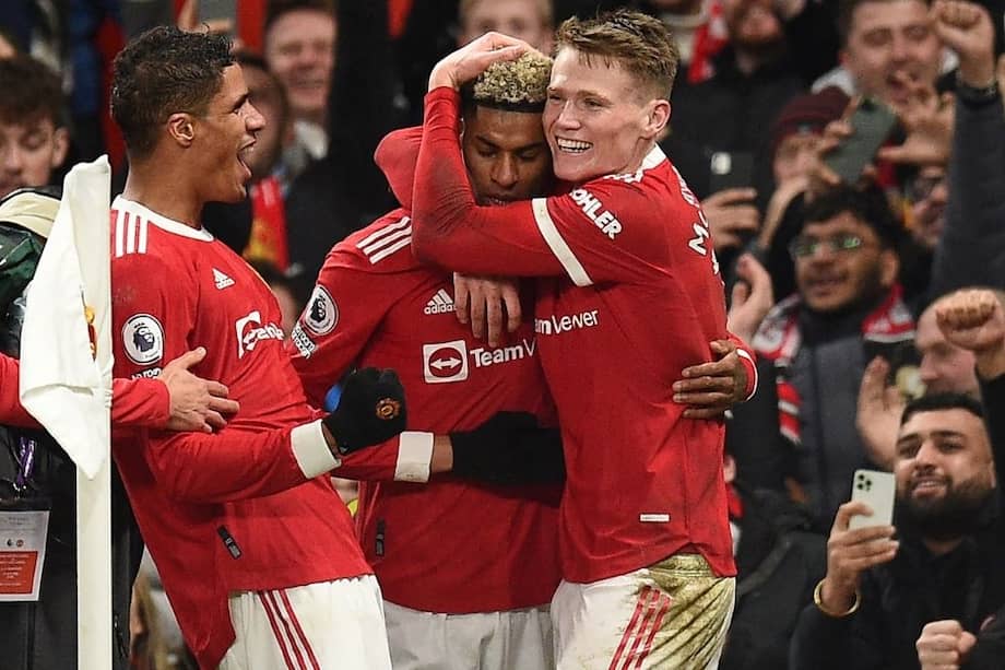 Rashford fue el héroe de la jornada en Manchester.