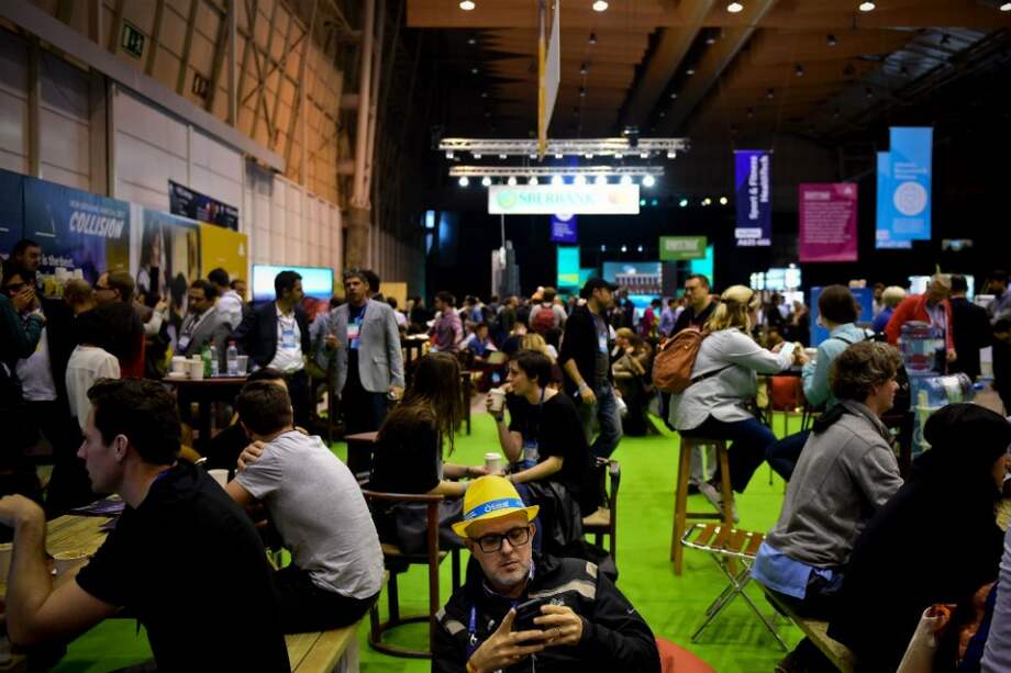 La Web Summit de Lisboa, que se desarrollará hasta este jueves. / AFP