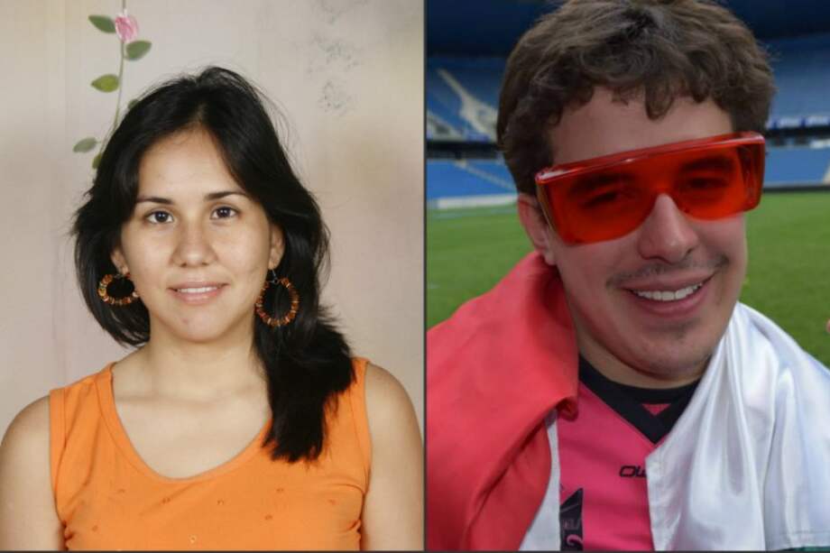 Magdiyulain Canencio y Juan Camilo Macías nacieron con acromatopsia. Sus hermanos también padecen la enfermedad. / Cortesía