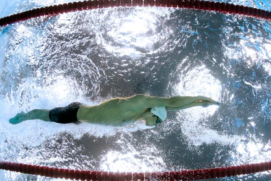 El nadador estadounidense Michael Phelps listo para competir en los Olímpicos de Río de Janeiro. / AFP