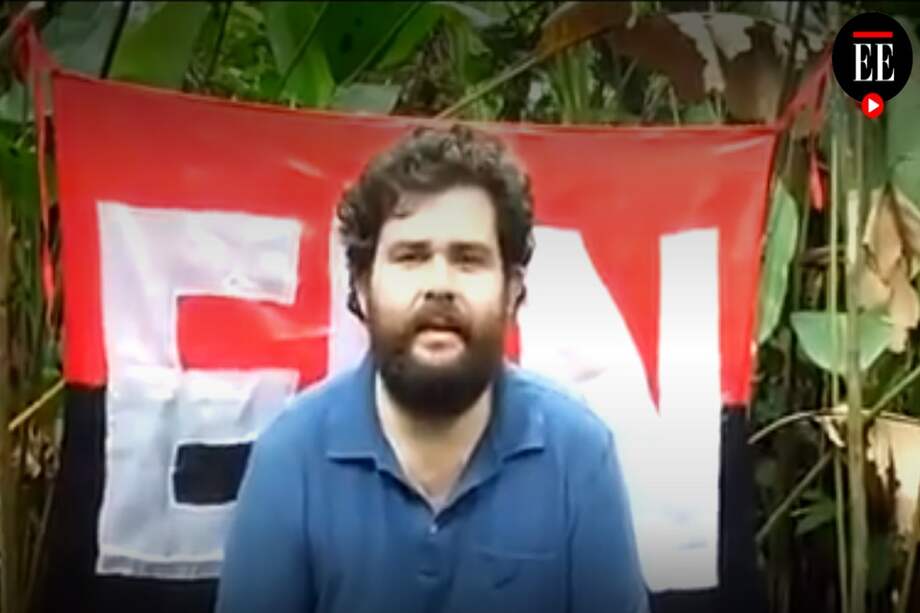 El pasado 10 de agosto el Eln dio a conocer la prueba de supervivencia de un comerciante araucano en su poder. / Redes sociales