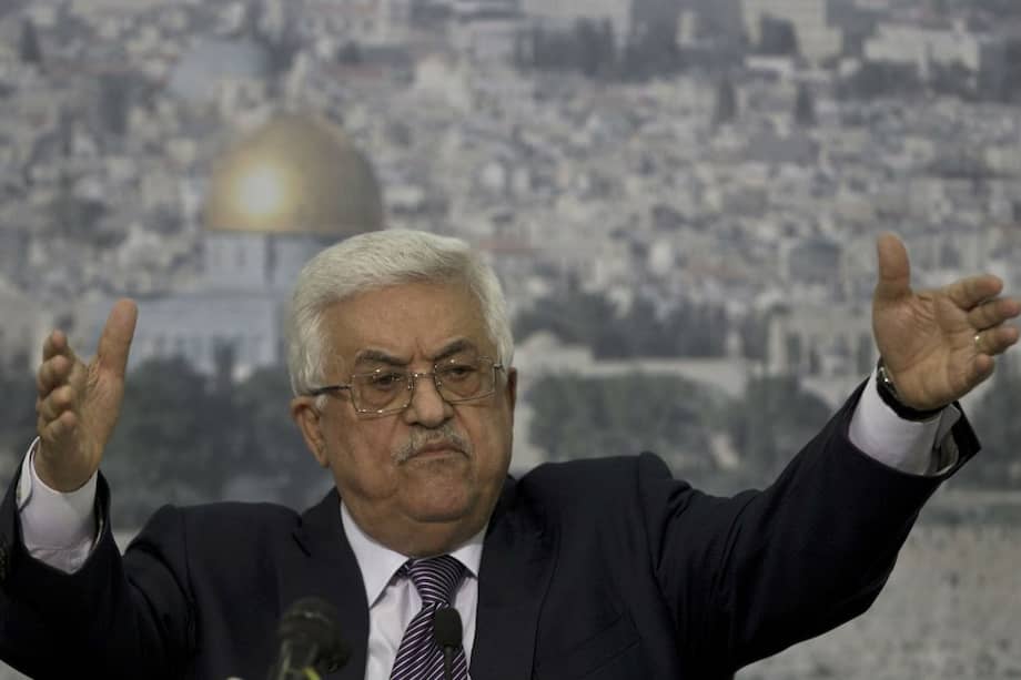 El presidente palestino Mahmud Abás. / EFE