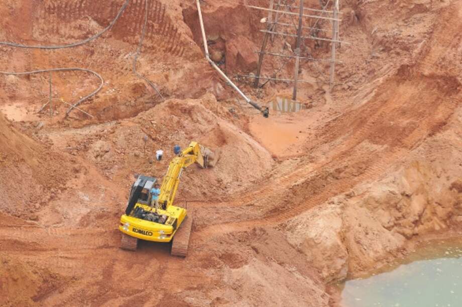 Gran parte del oro exportado por la Comercializadora Internacional J. Gutiérrez fue producto de la explotación minera en Antioquia. / Archivo - El Espectador
