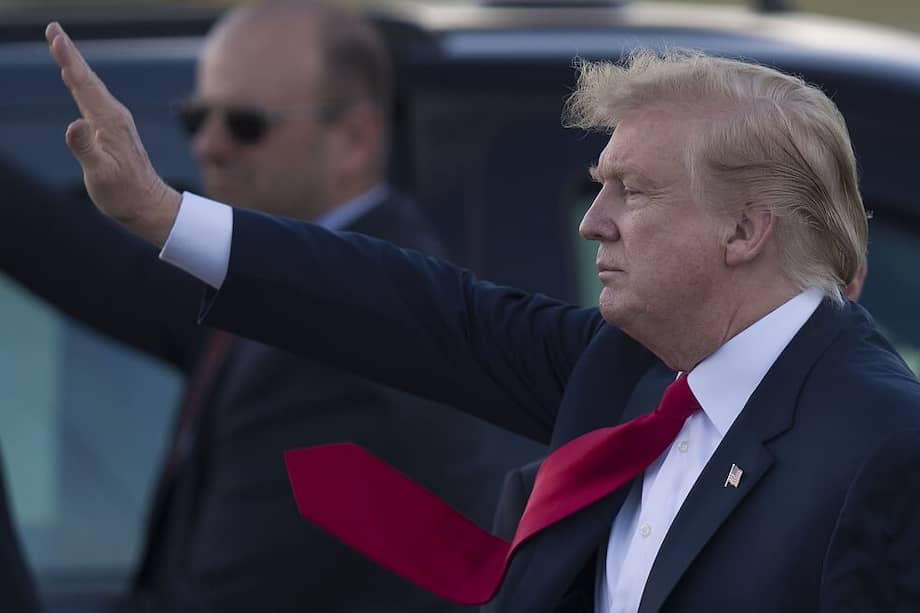 Donald Trump, presidente de Estados Unidos, podría enfrentarse a un proceso de destitución promovido por el Partido Demócrata. / AFP