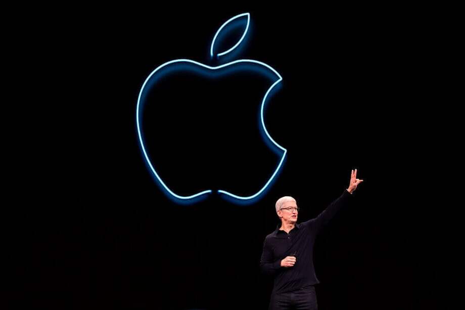 Tim Cook, CEO de Apple. / AFP.