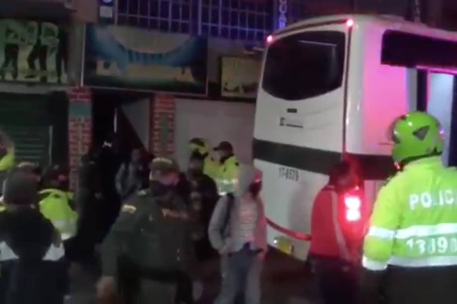 Operativo en El Restrepo