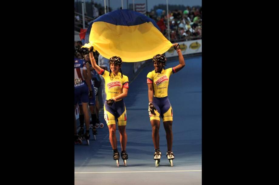 Johana Viveros celebra el oro conseguido en Bélgica