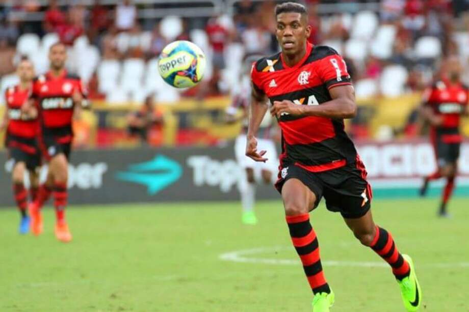 Orlando Berrío ha marcado siete goles en 76 partidos con el Flamengo. / EFE