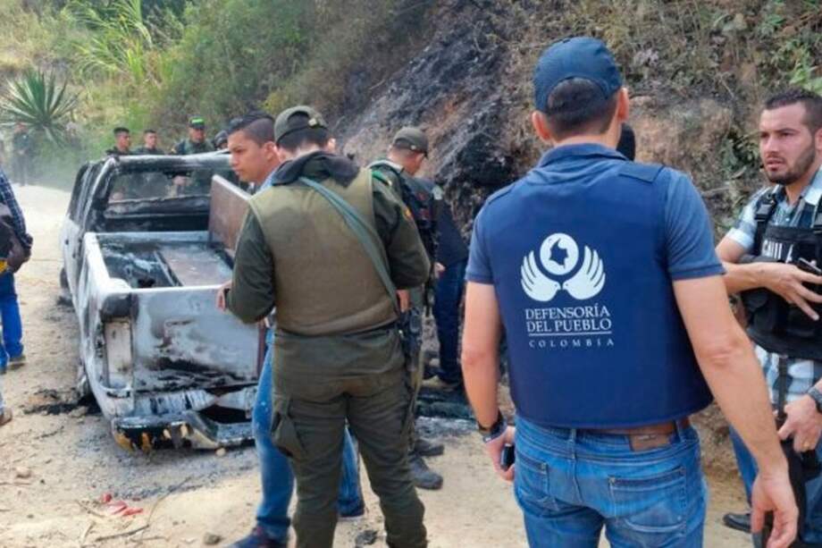 Un cadáver fue utilizado como señuelo en ataque a policías