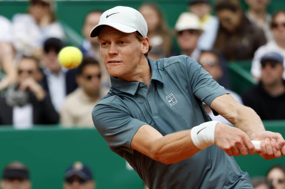 Jannik Sinner, en el ATP de Montecarlo.