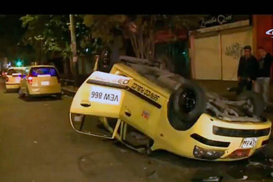 Catorce heridos tras racha de accidentes de tránsito en Bogotá