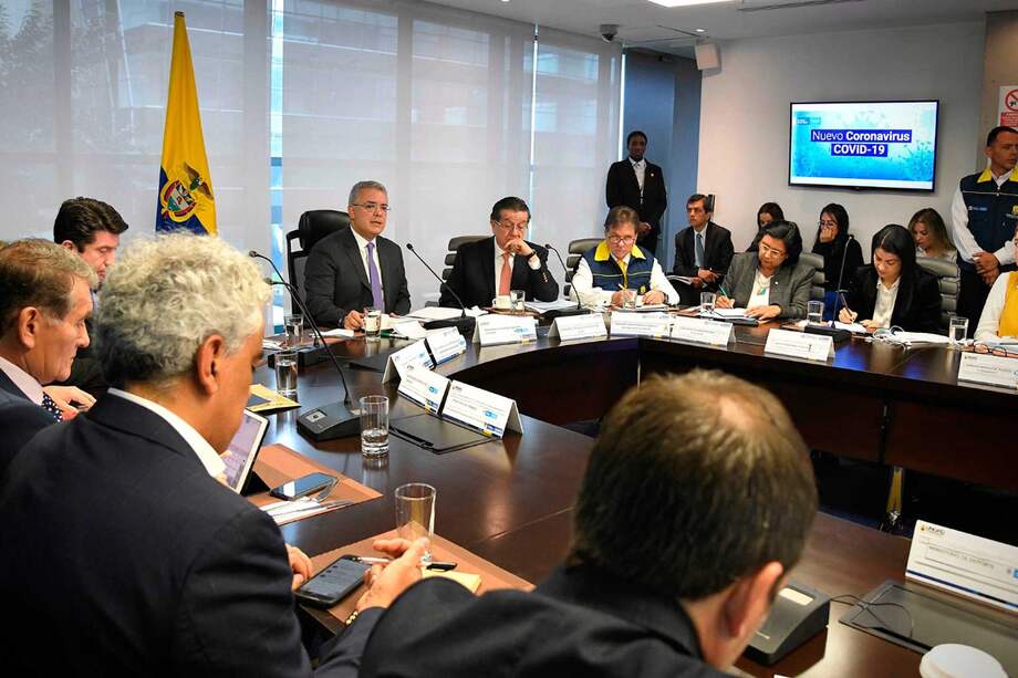 Antes de la declaratoria de estado de emergencia, el presidente Duque decretó la emergencia sanitaria. / SIG