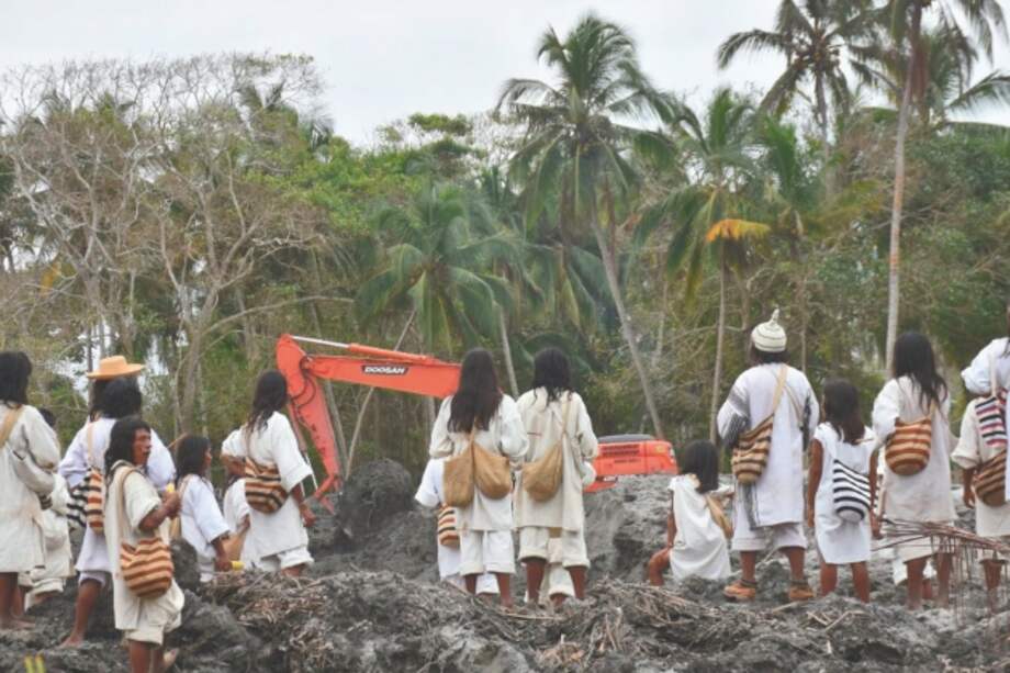 En la cultura indígena, Jaba Alduweiuman, el lugar intervenido, es la madre del conocimiento de la naturaleza y el agua. / Cortesía