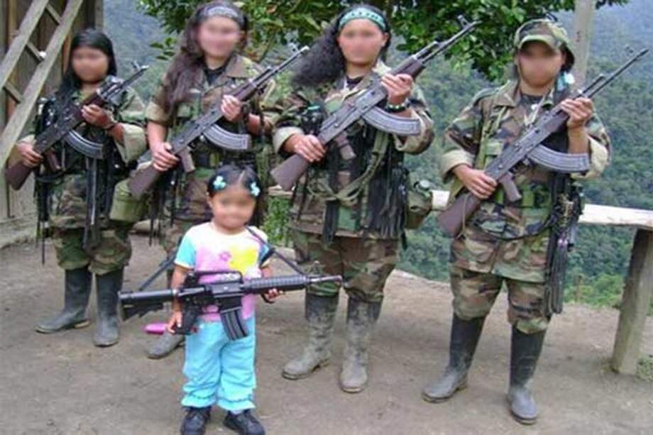 Seis mil niños han sido desvinculados de grupos ilegales