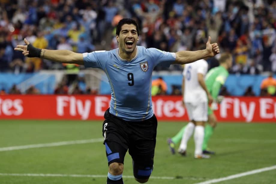 Luis Suárez, delantero uruguayo. Foto: AFP