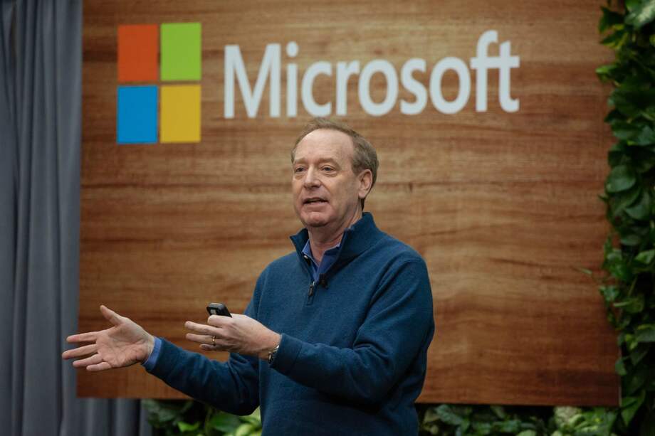 Brad Smith, presidente de Microsoft.