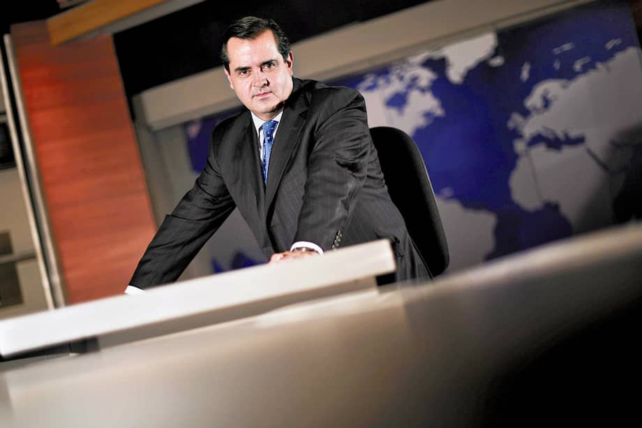 El periodista Rafael Poveda cataloga su relación de trabajo con Yamid Amat como conflictiva. / Andrés Torres - El Espectador