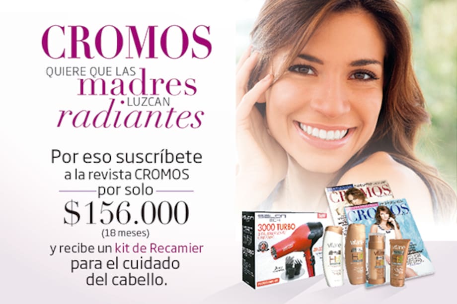 Luce siempre radiante, suscribete a CROMOS Y gana un kit de Recamier para el cuidado del cabello