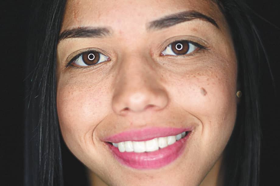 La judoca vallecaucana Érika Lasso. / Nelson Sierra G.