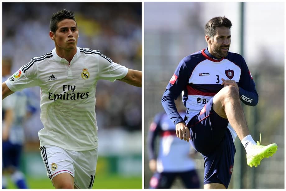 James Rodríguez y Mario Alberto Yepes jugarán la final del Mundial de Clubes. Foto: AFP