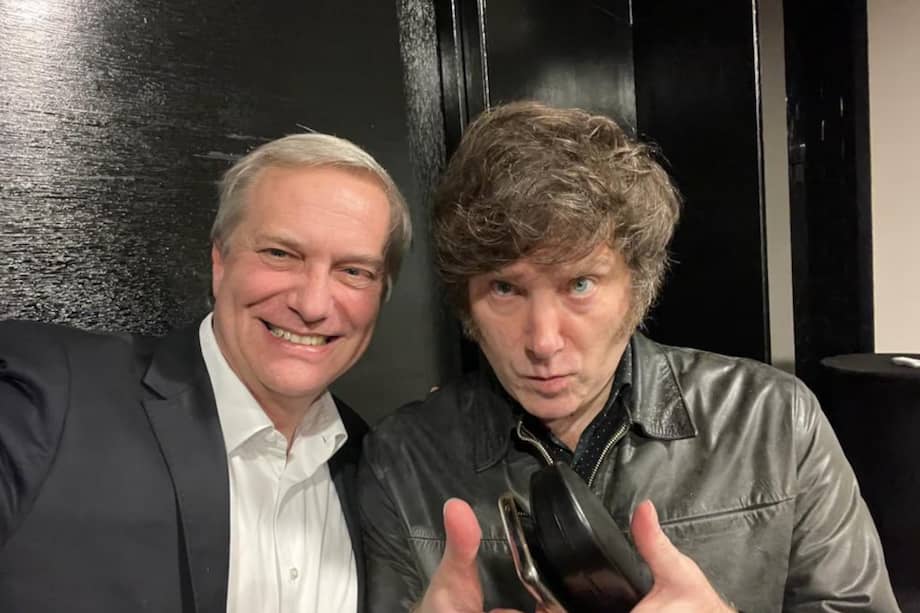 Kast y Javier Milei en una foto que data de 2022, antes de que ambos fueran presidentes.