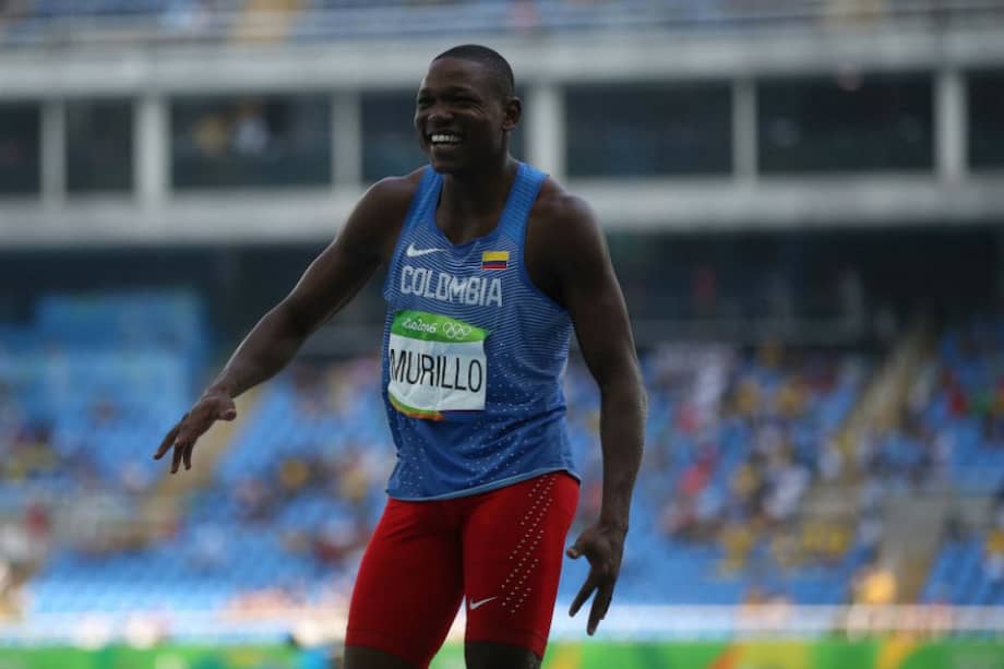 John Murillo, atleta colombiano. Foto: EFE
