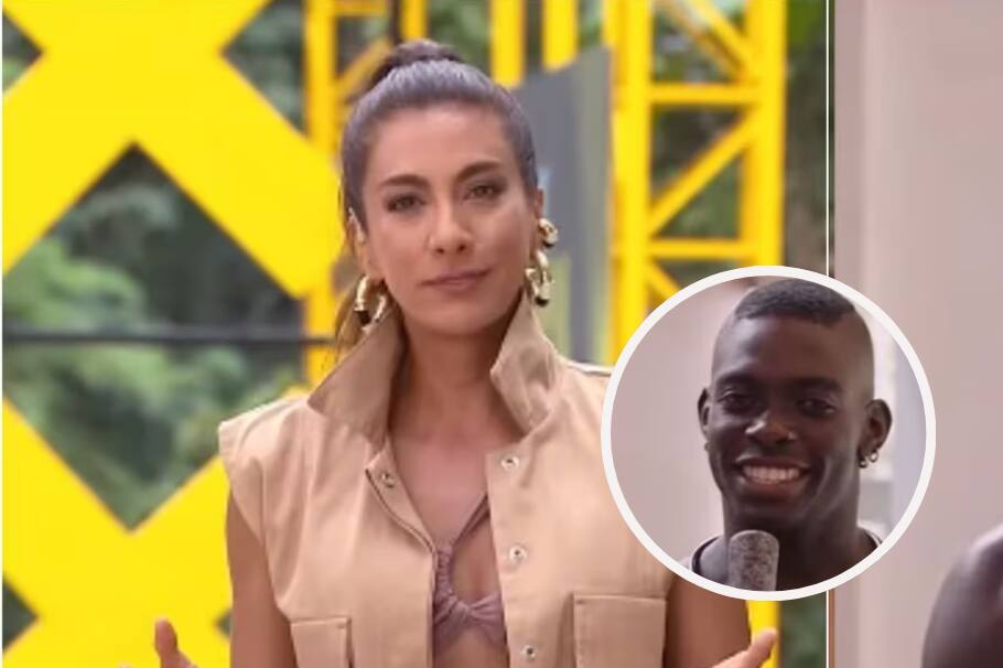 Campanita, uno de los competidores del ‘Desafío’, estuvo imitando a Andrea Serna en el reality y ella se dio cuenta. ¿Cómo reaccionó? Te contamos.