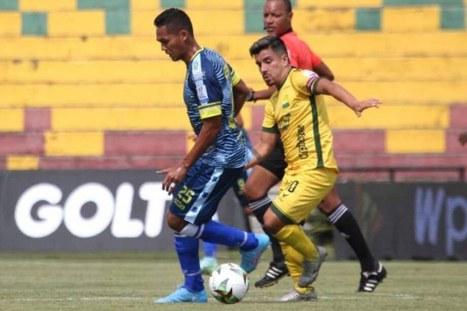 Bucaramanga logró remontar el partido, después de ir perdiendo por 2-0.