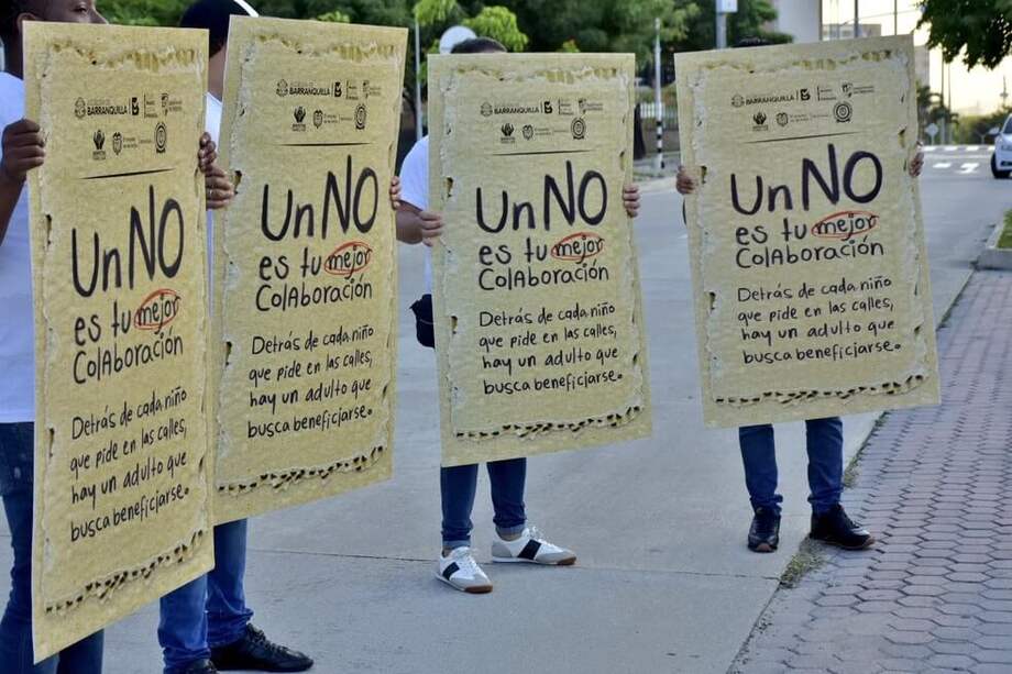 Según cifras del DANE, para el trimestre octubre – diciembre de 2018, a nivel nacional la población de 5 a 17 años que trabajó fue 644 mil personas. / Cortesía Alcaldía de Barranquilla