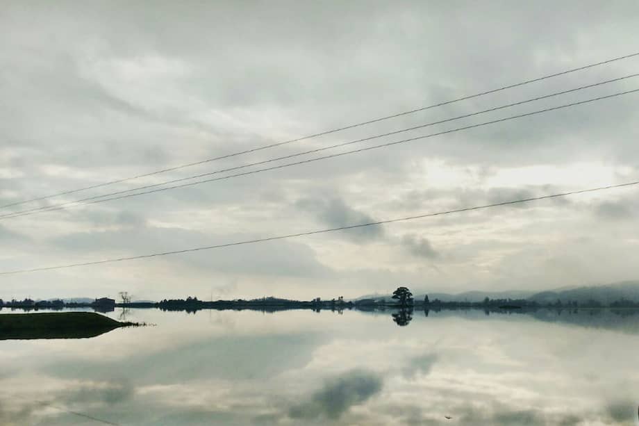 El río Bogotá en la madrugada. / Maria Paula Rubiano