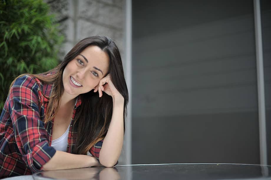 Nona Mateos protagoniza “La rectora”, una obra que ha generado polémica por su similitud con la historia de Silvia Gette, la rectora de la Universidad Autónoma del Caribe, quien está en líos judiciales. / Cristian Garavito