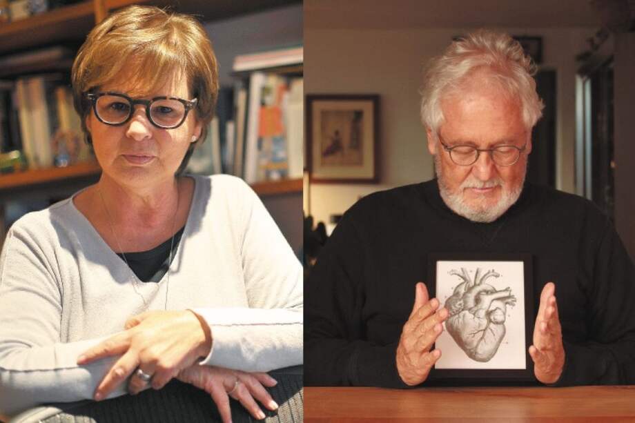 Piedad Bonnet y Héctor Abad, autores colombianos finalistas del V Premio Bienal de Novela Mario Vargas Llosa.