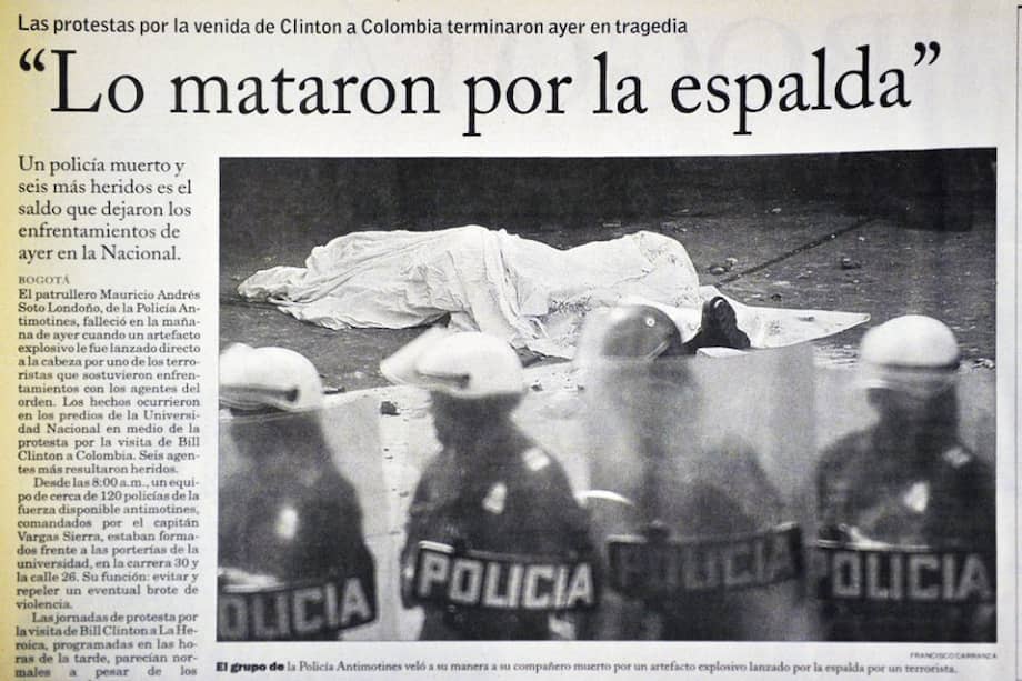 "Lo mataron por la espalda"