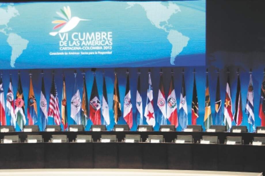 La VI Cumbre de las Américas se realizó del 12 al 15 de abril de 2012 en Cartagena. / Archivo El Espectador.