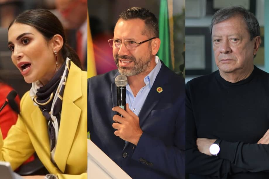 Saray Robayo, Jaime Andrés Beltrán y Mario Hernández