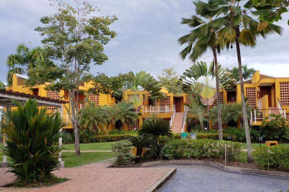 El diseño de Lagosol está enmarcado en un modelo de sostenibilidad. Sus paredes tienen un mineral sika transparente que las hace impermeables. / Carlos Amaya