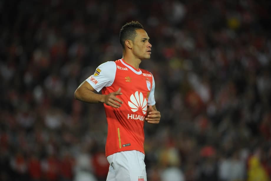 Ánderson Plata, delantero de Independiente Santa Fe. / Cristian Garavito