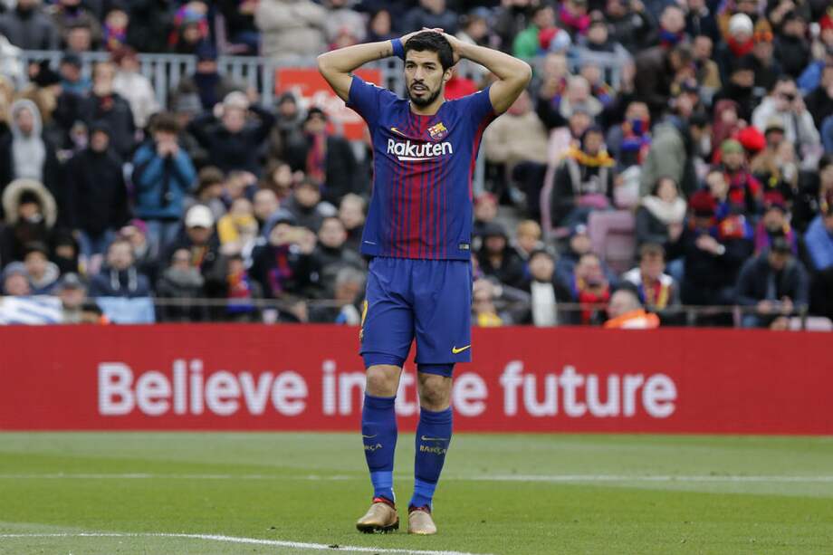 Barcelona empató 2-2 con el Celta de Vigo. / AFP