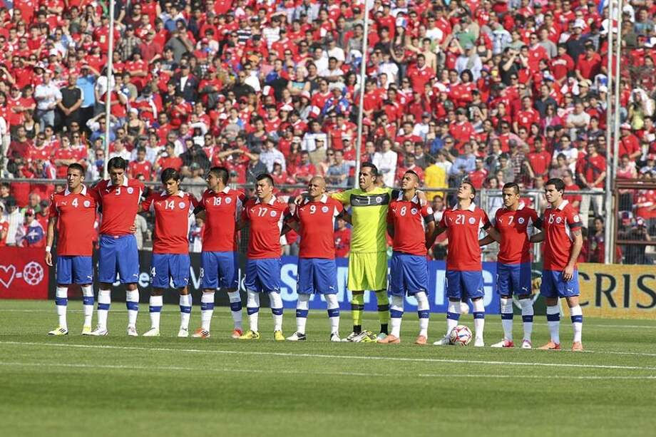 Selección de Chile. Foto:AFP