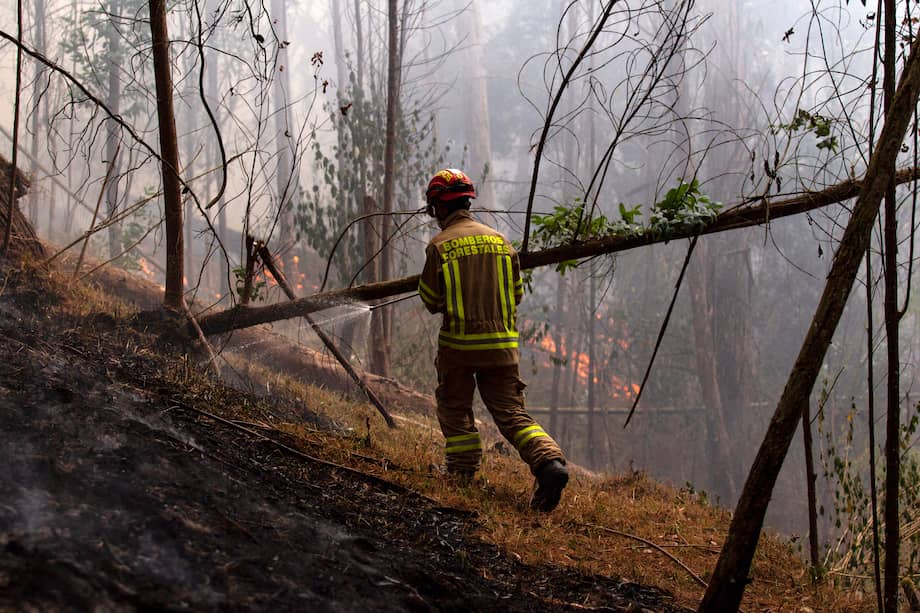 En las últimas décadas, a pesar de la disminución de la superficie quemada por incendios forestales, el número de personas expuestas aumentó en un 40 %. El crecimiento de asentamientos cerca a áreas propensas a estas conflagraciones explicaría gran parte de esta tendencia. Alejandro Martinez / AFP