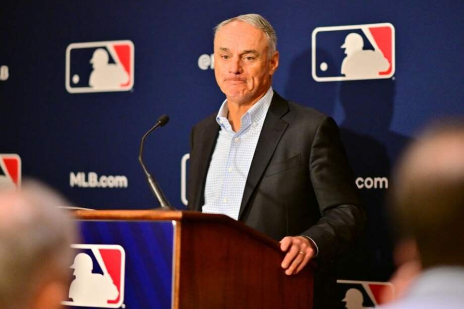 Rob Manfred, comisionado de la MLB.