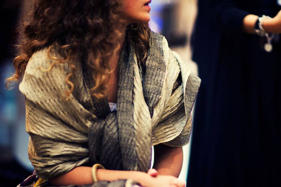 La pashmina, un accesorio legendario