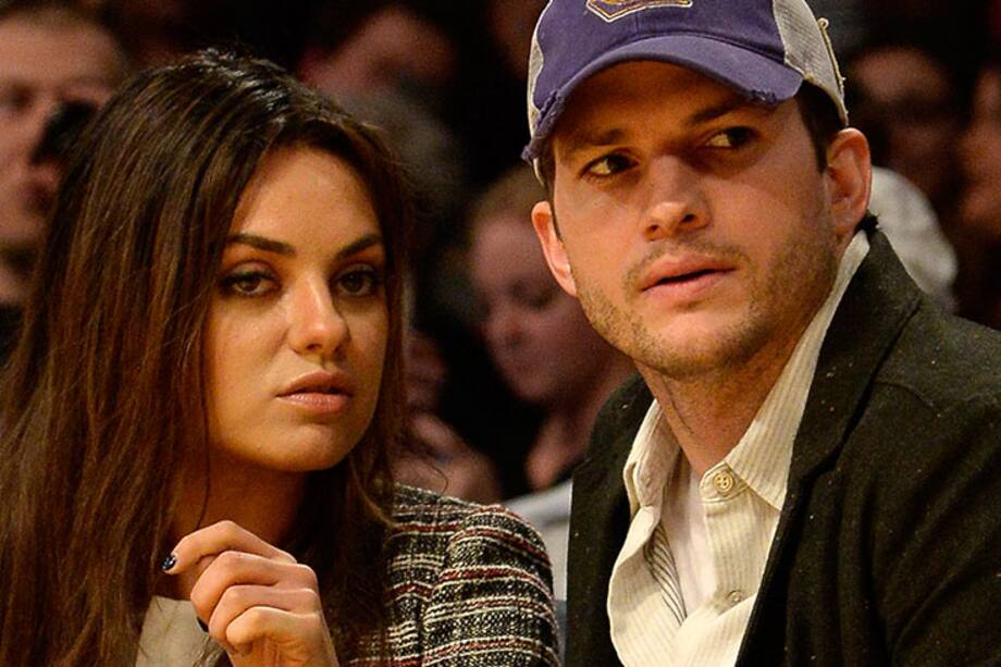 Mila Kunis y Ashton Kutcher, amor a flor de piel