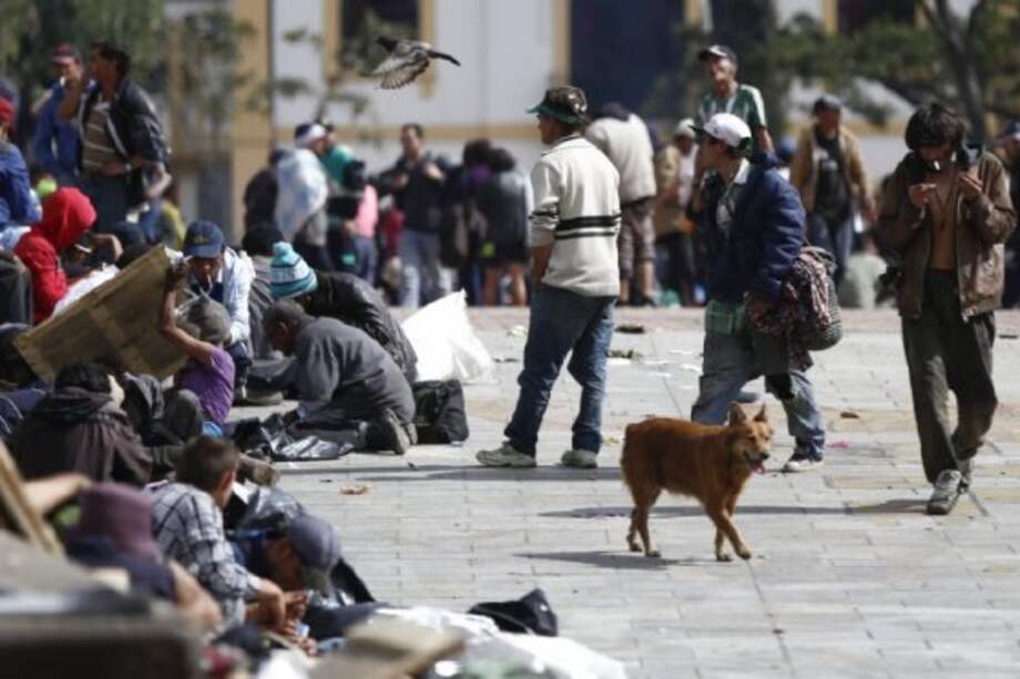 Miles de habitantes de calle se diseminaron por la ciudad tras la intervención del Bronx. /Archivo